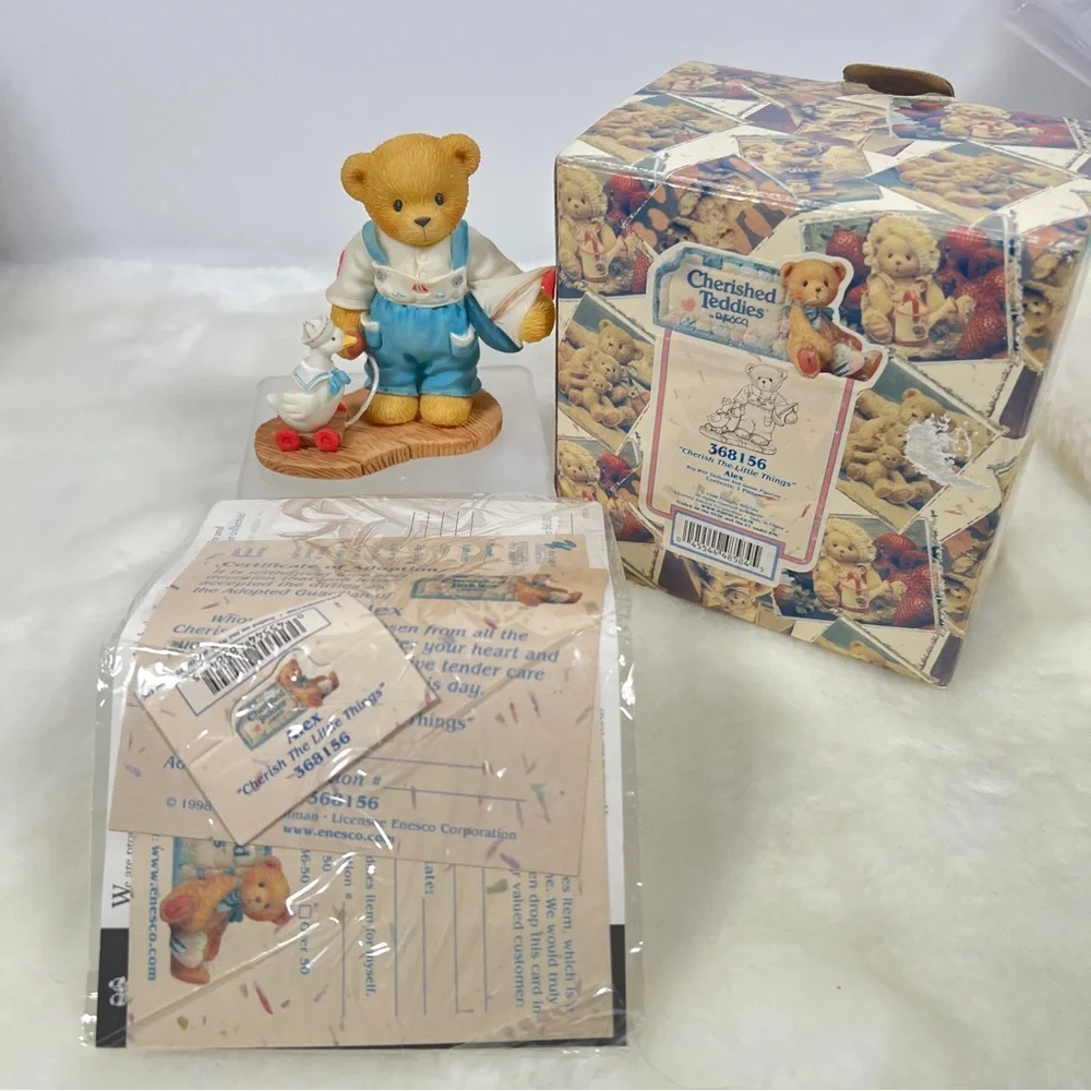 Enesco Cherished Teddies Alex 1998 